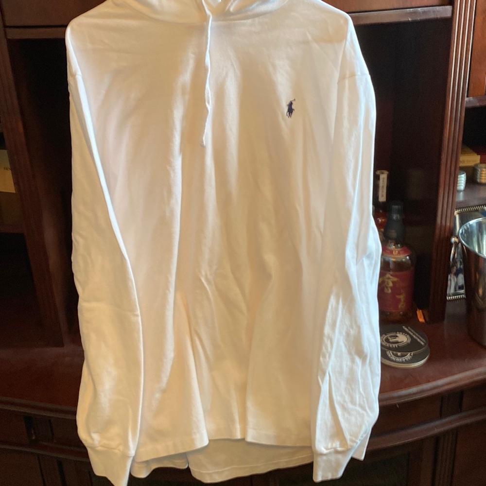 Polo Long Sleeve Shirt with hood